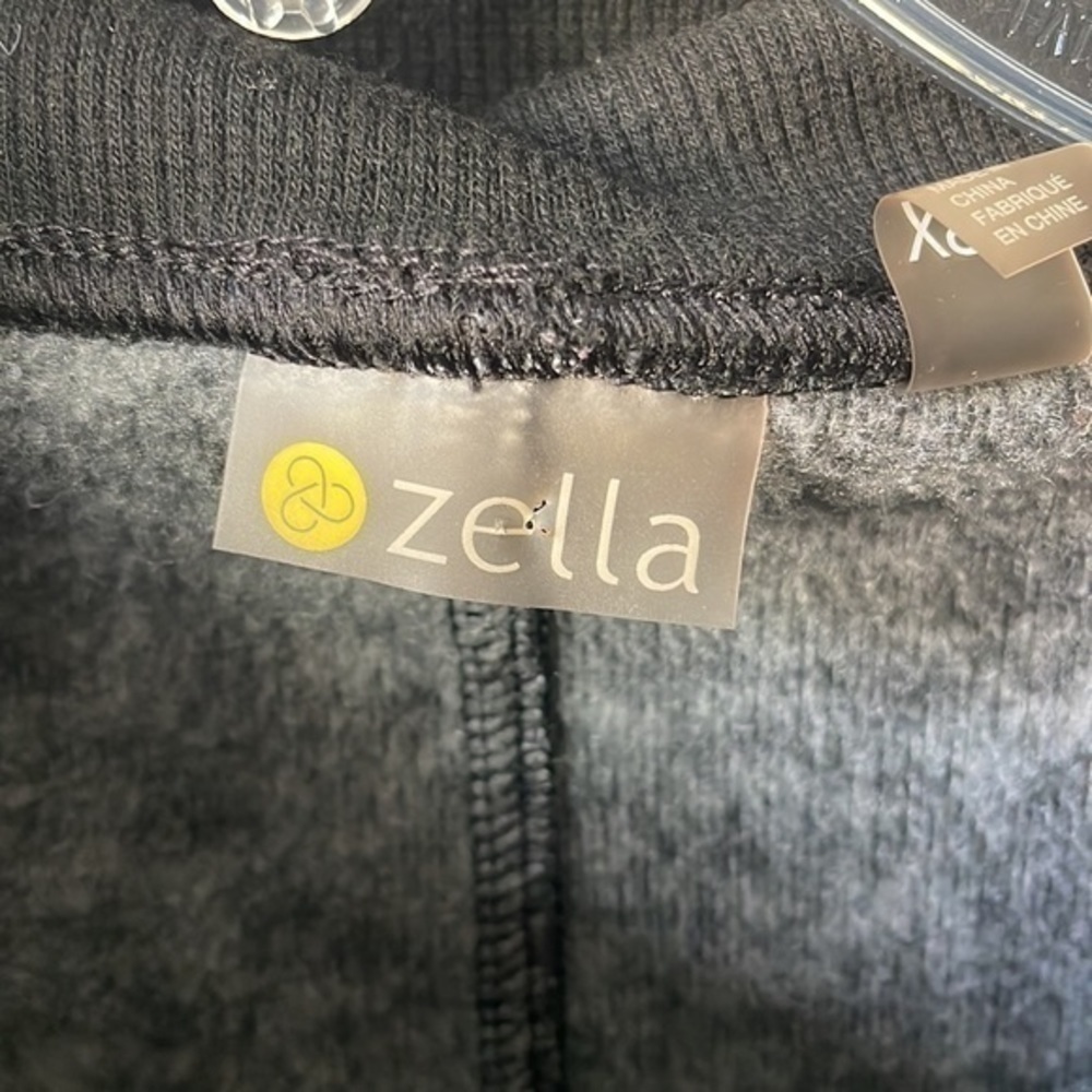 Zella jacket, wraparound, dark gray black size XS - Picture 3 of 13